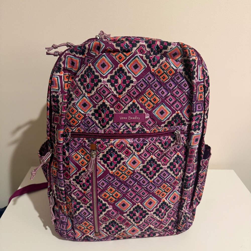 Vera Bradley Lighten Up Grand Backpack Dream Diamonds